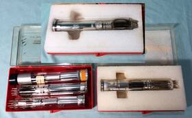 8507a Rca Vidicon Vacuum Tube Usa Photo Tubes Lot Of 5 8507 4478 And Sample