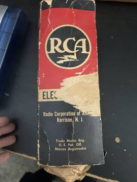 A932.c Rca 2bpi 2bpii Audio Vacuum Tube Scope