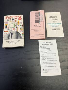 Book1964 Rca Book1968 Tubes Reference Receiving Industrial Etc Vgc
