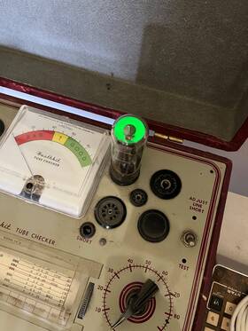 Chs1629 Rca Jan Chs 1629/vt138 Eye Tube Tested