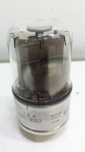 Crc-3d22 Rca 3d22 Jan Crc Thyratron Tetrode Power Vacuum Tube