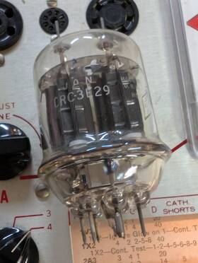 Crc-3e29 Rca Original Power Vacuum Tube Made In The Usa Sc 223 A