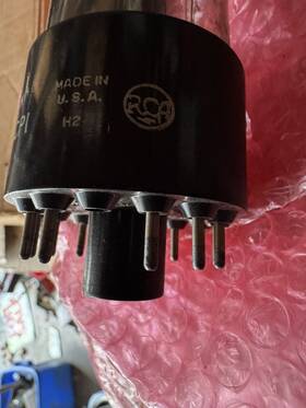 Crc-5cp1 Rca Jan Oscilloscope Radiotron Electron Cathode Ray Crt Tube Vintage