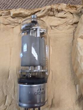 Crc-813 Rca Crc-813/ Vt-144 Vintage Jan High Power Transmitting Tube Tested Filament