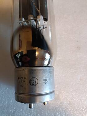 Crc-845 Rca 845 Tube Excellent Working Original Usa