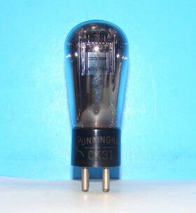 Rca Cunningham Cx-31 No Type Globe Radio Vacuum Tube Valve Tested 231 31