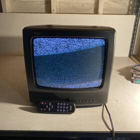 E13202wt Rca Vintage Crt Tv Video Game