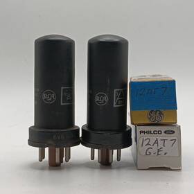 6v6-12at7 Rca Ge 6v6y And 12at7 Vacuum Tubes