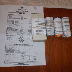 Rca Ge Brimar Westinghouse 1xbrimar Special For Norm - 4 Tubes 1x 6l6 1xge 6681 6dj8 West 12bh7