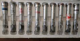 Hs201 Rca Nice Collectable Lot Of 10 Vidicon Electron Camera Pickup Tubes Many Brands