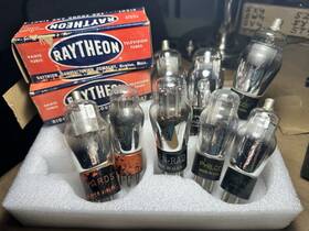 Ib4p Rca Type 32 33 34 19 Vacuum Tube Lot Of 8 Mixed Brands