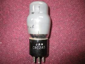 Jan-crc-2a5 Rca Tube. Amplitrex Test 98% Emissions 102% Gm. Meets Nos Specs