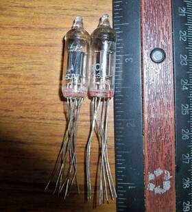 Jrc-5719 Rca 2 Strong Subminiature Tubes