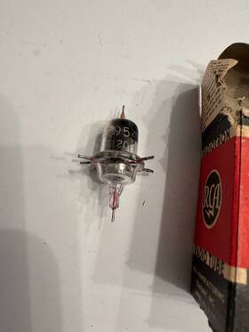 Jrc-954 Rca Jrc 954 Vt-120 Acorn Vacuum Tube Not Tested