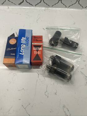 Rca Kt661 Lot Of Seven Vintage Electronic Tubes. Tube 60 22 3-26