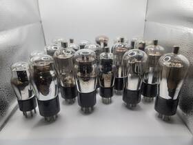 C327 Rca Philco Nu Raytheon Magestic 30 35 24 58 80 Huge Lot Coranado Megestic Crossley Tubes Vintage Used Untested