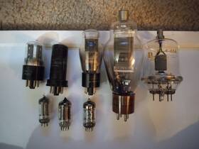 Pl-4-65a Rca Vintage Electron Tubes Ge Raytheon Penta Lot Of 8 Untested