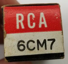 Rca-6cm7 Rca 6cm7 Electronic Tube - Untested