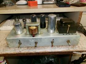 Rca Rs151 Vintage Vacuum Tube Amplifier 6v6gt Pp