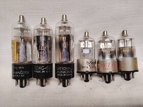 1h5g Rca Super Silvertone Nat. Union Tung-sol Ge 1h5g/gt 1h5 Radio Electronic Vacuum Tubes Lot Of 6 Tested