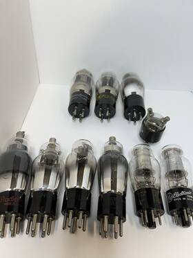 Tc-24 Rca Tung Sol Philco Ge National Silvertone Westinghouse Gm Vintage Radio Amp Tube Lot 3 80 1 58 84 6d6 2a6 Untested