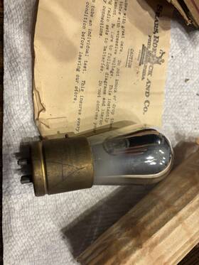 Rca Uv-210a Tube Brass