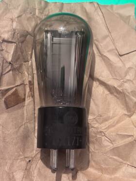 Ux711a Rca Radiotron Ux 171a Engraved Base 71a Antique Radio Globe Tube Triode