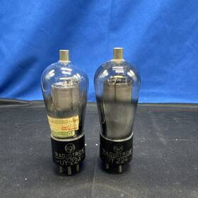 Uy-224-a Rca 2 Radiotron Radio Tube Not Tested