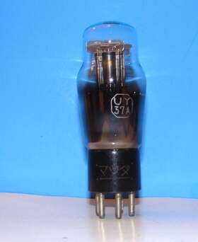 Uy37a Rca Type Electron Radio Amplifier Vacuum Tube Valve Tested St Shape 37 237 37a