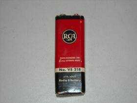 Vs218 Rca Vintage Radio B Battery No. Vs 218 67 1/2 Volts For Display Only
