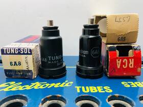 Vt-151 Rca Lot Of 2 Tube 6a8 Tung-sol And Life Test Great