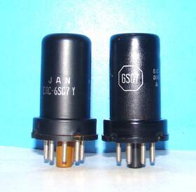 Rca Vt-211 6sg7y 6sg7 Radio Audio Metal Amplifier Vacuum 2 Tubes Valves Tested