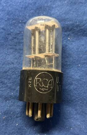 Vt207 Rca Vintage Vacuum Tube