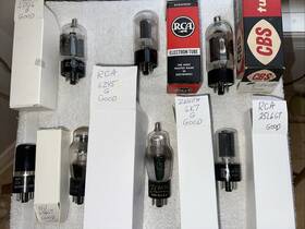 Tubes-6k7 Rca Zenith Ge Nu 7 Vintage 6zy5 6v6 6dq6 25l6 6y6 6cd6 Tube Radio Amp Tv- Test Good