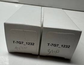 T-7g7 Rca & Zenith And Tubes 1232. In White Boxes