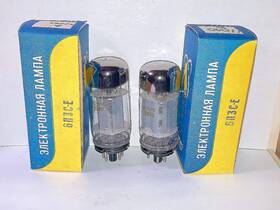 6p3s-e Reflektor 6l6gt Rare 5881 Tubes Closely Matched Pair Tested Nos/nib
