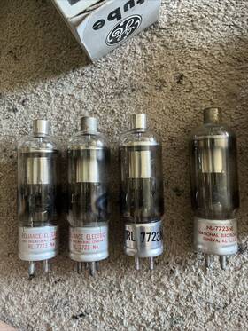 Rl7723ne Reliance Rl.7723 Nos/nib Group Of 7723ne Nl7723ne Rectifier Vacuum Tube