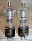 Rkr-72 Raytheon 2 Vacuum Tubes