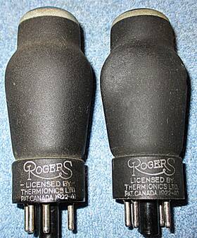 6p5-m Rogers 2 Rare 86m Vacuum Tubes - Spray Shielded Audio Triodes Tv7 Tested