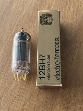 Eh-12bh7 Russia Electro Harmonix 1pc Electro-harmonix 12bh7 Gold Plated Pin