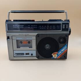 Sanyo M3564f Vintage 2 Way Speake
