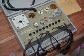 I-177-b Signal Corps Mx-949a Mx-949a/u Tube Socket Adapter Kit For Tester With Booklet