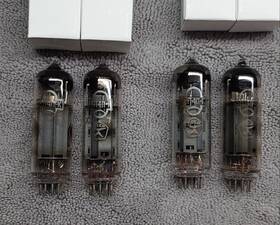 6p14p-k Soviet 6n14n-k Reflektor El84 Matched Quad Vacuum Tubes