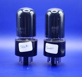 6v6gt Soviet 6n6c Matched Pair Strong Russian Vacuum Tubes Hickock Tested And Guaranteed