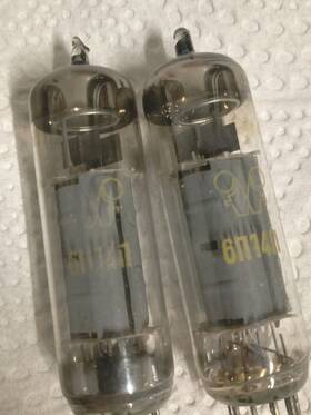 6n14n Soviet El84/6n14n Matched Pair Russian 6n14n/ El84/6bq5 Vacuum Tubes