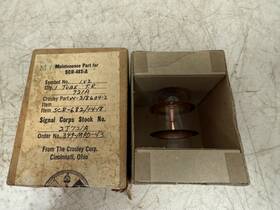 Scr-682-a Soviet Maintenance T.r Ray Tube With Components Vintage Military Radio