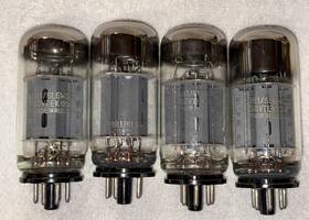 6l6wb Sovtek 5881 Vacuum Tubes Lot Of 4 Amplitrex Tested Very Strong