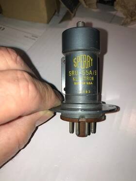 Sru-55a Sperry Sru-55a/b Klystron Tube Nos Made In Usa
