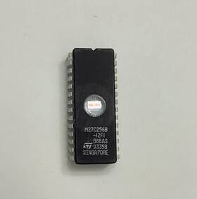 M27c256b-12f1 St Microelecronics 27c256 Uv 256 Kbit 32k X 8 Eprom Cdip-28
