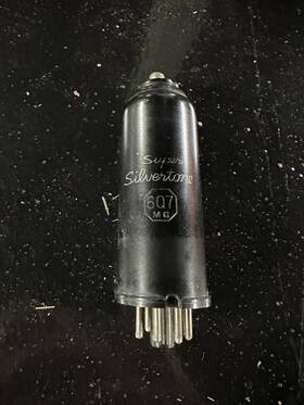 6q7mg Super Silvertone 1 Tube Tests Good